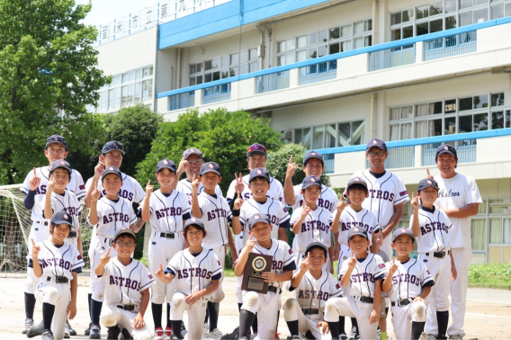 2024/7/21　令和6年　少年野球連盟春季大会新人戦　優勝！　Bチーム