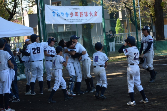 2024/11/17　令和6年第22回東京都知事杯争奪「さわやか少年野球大会」優勝！！！！　Aチーム